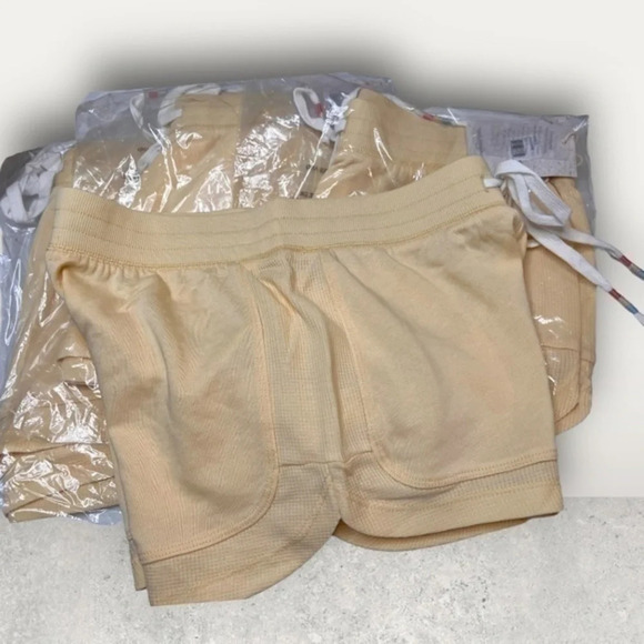 PJ Salvage Everyday Fade Away Lounge Pajama Shorts Sunshine XS - Picture 4 of 8